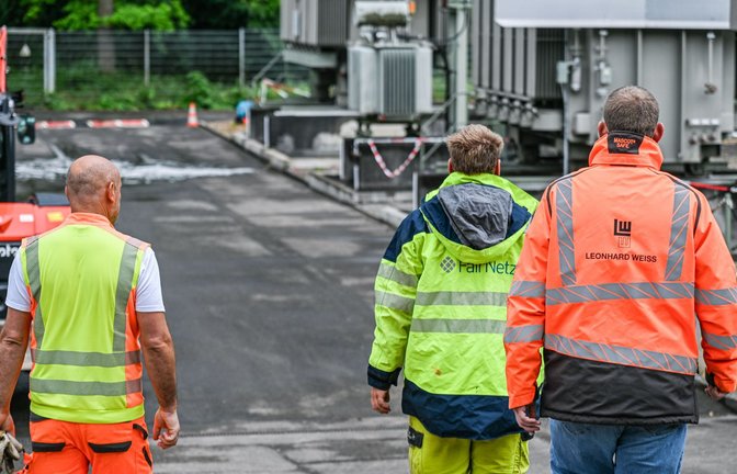 Die Reparaturarbeiten dauern an.<span class='image-autor'>Foto: dpa/Jason Tschepljakow</span>
