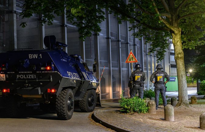Das Landeskriminalamt Baden-Württembergs wird zur Festung: Mit Panzerwagen  bewachen Polizisten dort tonnenweise eingelagertes  Kokain.<span class='image-autor'>Foto: Landeskriminalamt/ Baden-Württemberg</span>