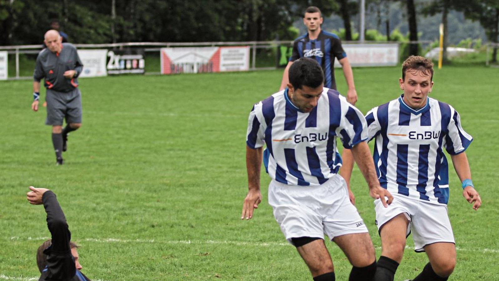 Zwei, die in der Offensive des TSV Häfnerhaslach für Wirbel sorgen: Yannick Rohatsch und Nelson Caldas (von rechts) Foto: Nachreiner Zwei, die in der Offensive des TSV Häfnerhaslach für Wirbel sorgen: Yannick Rohatsch und Nelson Caldas (von rechts) Foto: Nachreiner