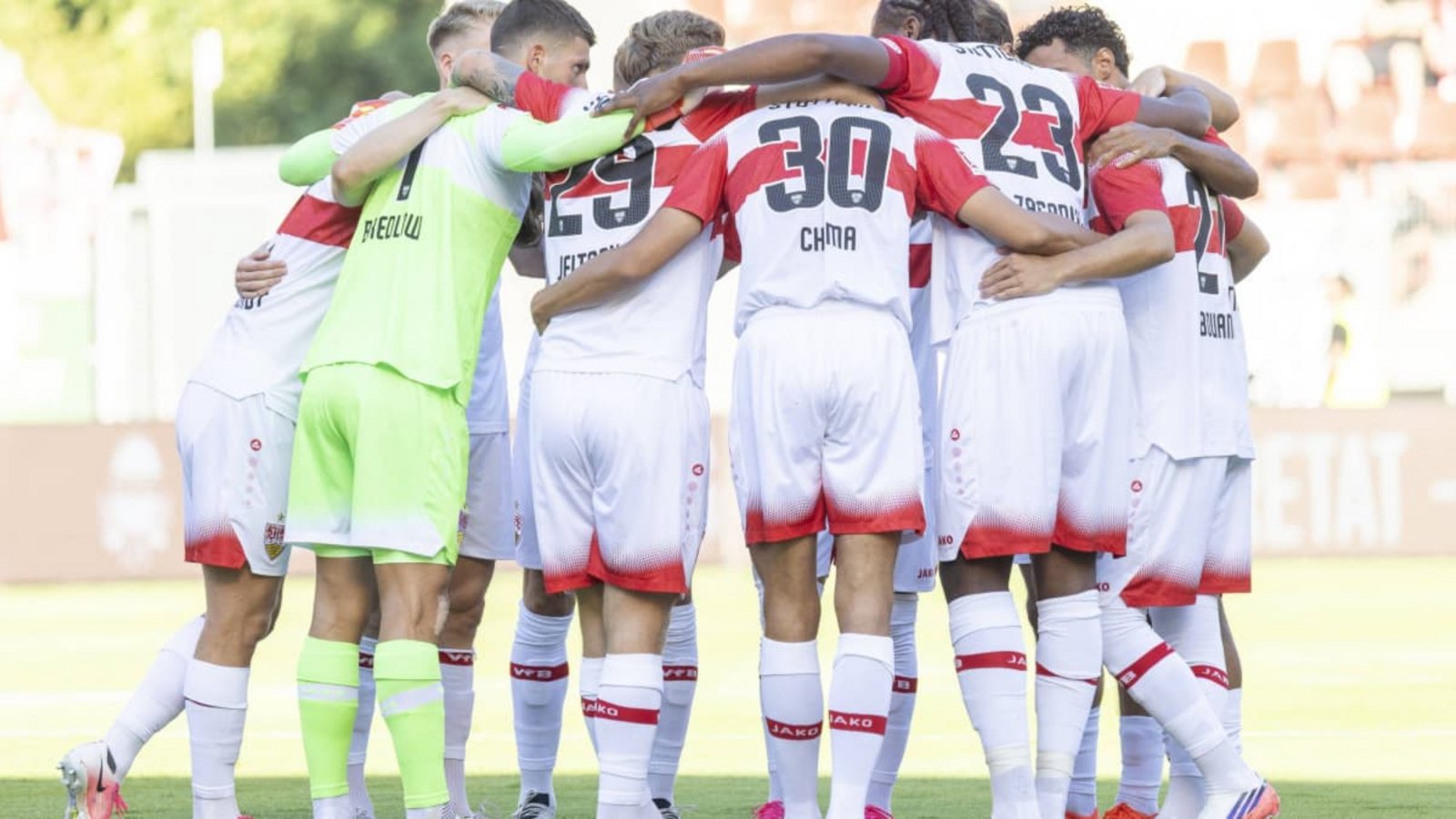 Der VfB Stuttgart spielt gegen Paris FC.IMAGO/Beautiful Sports