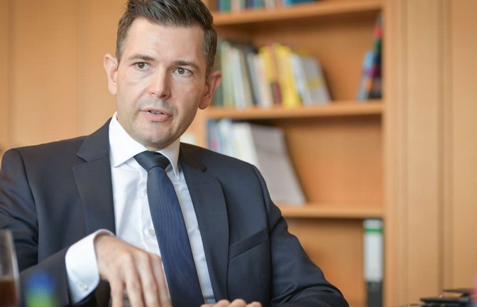 CDU, Vogt: Stuttgart, Haus der Abgeordneten, Gespräch mit Tobias Vogt.

Ist ein deutscher Politiker. Er ist seit 2021 Abgeordneter im Landtag von Baden-Württemberg und seit 2026 Vorsitzender der dortigen CDU-Fraktion.<span class='image-autor'>Max Kovalenko</span>