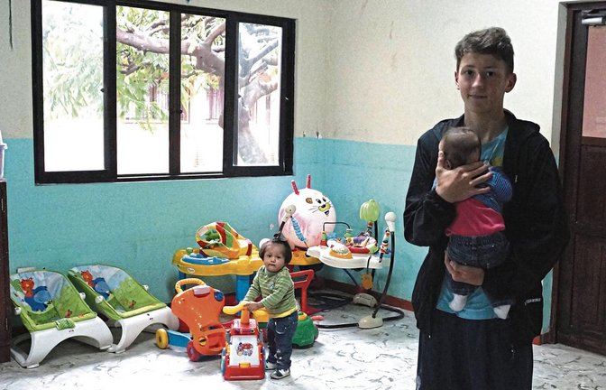 Paul Brandhuber aus Illingen hat sich bei seiner zweiten Reise nach Bolivien davon überzeugt, dass die Hilfe für bedürftige Kinder ankommt. Fotos: p