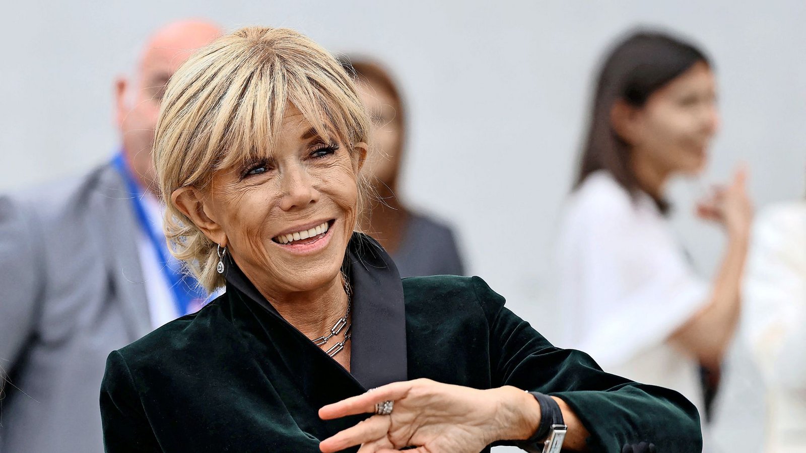 Brigitte Macron bei einem Besuch in AthenFoto: Ludovic Marin/AFP Brigitte Macron bei einem Besuch in AthenFoto: Ludovic Marin/AFP