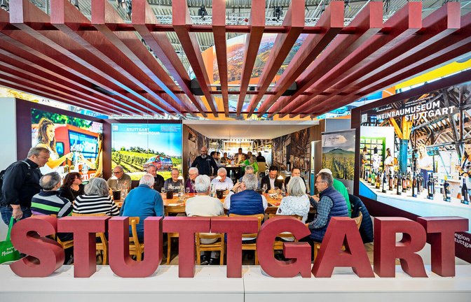 Bei der CMT wirbt Stuttgart für sich, vor allem auch um Tagestouristen.<span class='image-autor'>Foto: Lichtgut/Leif Piechowski</span>