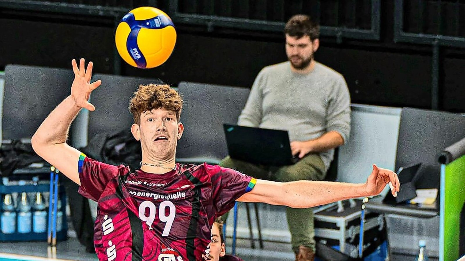 2,11-Meter-Mann Caleb Lipscomb punktet künftig für die Barock Volleys .Foto: imago/Lobeca 2,11-Meter-Mann Caleb Lipscomb punktet künftig für die Barock Volleys .Foto: imago/Lobeca