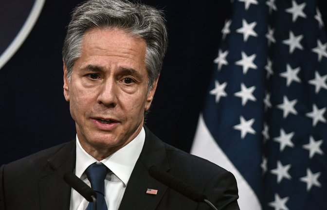 Antony Blinken, Außenminister der USA, hat dem Nachkriegsplan von Benjamin Netanjahu eine Absage erteilt.<span class='image-autor'>Foto: dpa/Fernando Gens</span>