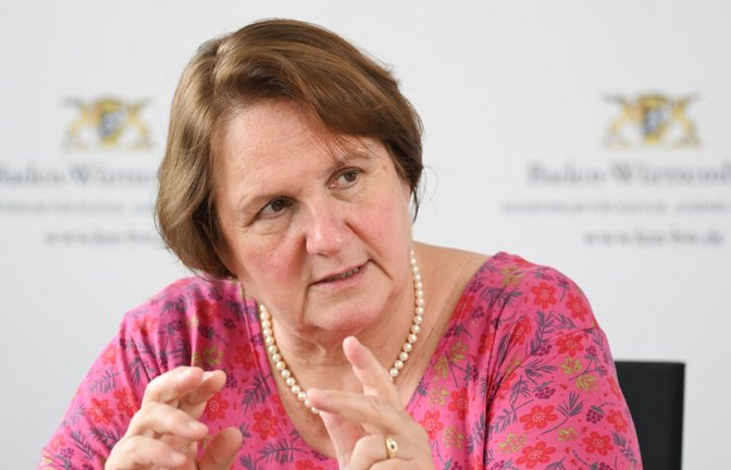 Kultusministerin Schopper spricht eine Einladung an Referendare  aus. Die halten das Angebot für vergiftet.<span class='image-autor'>Foto: dpa</span>