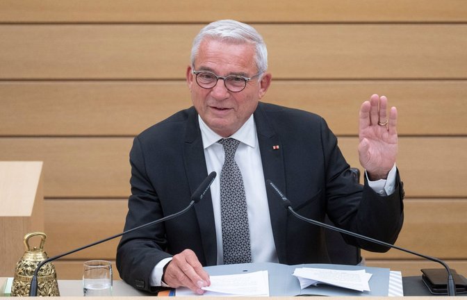 Thomas Strobl (CDU), der neue Landtagspräsident.<span class='image-autor'>Foto: Marijan Murat/dpa</span>
