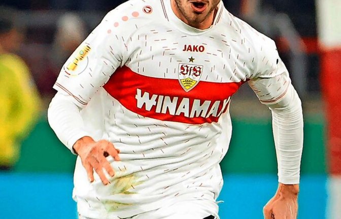 Leonidas Stergiou ist vom FC St. Gallen an den VfB Stuttgart ausgeliehen.<span class='image-autor'>Foto: Baumann</span>