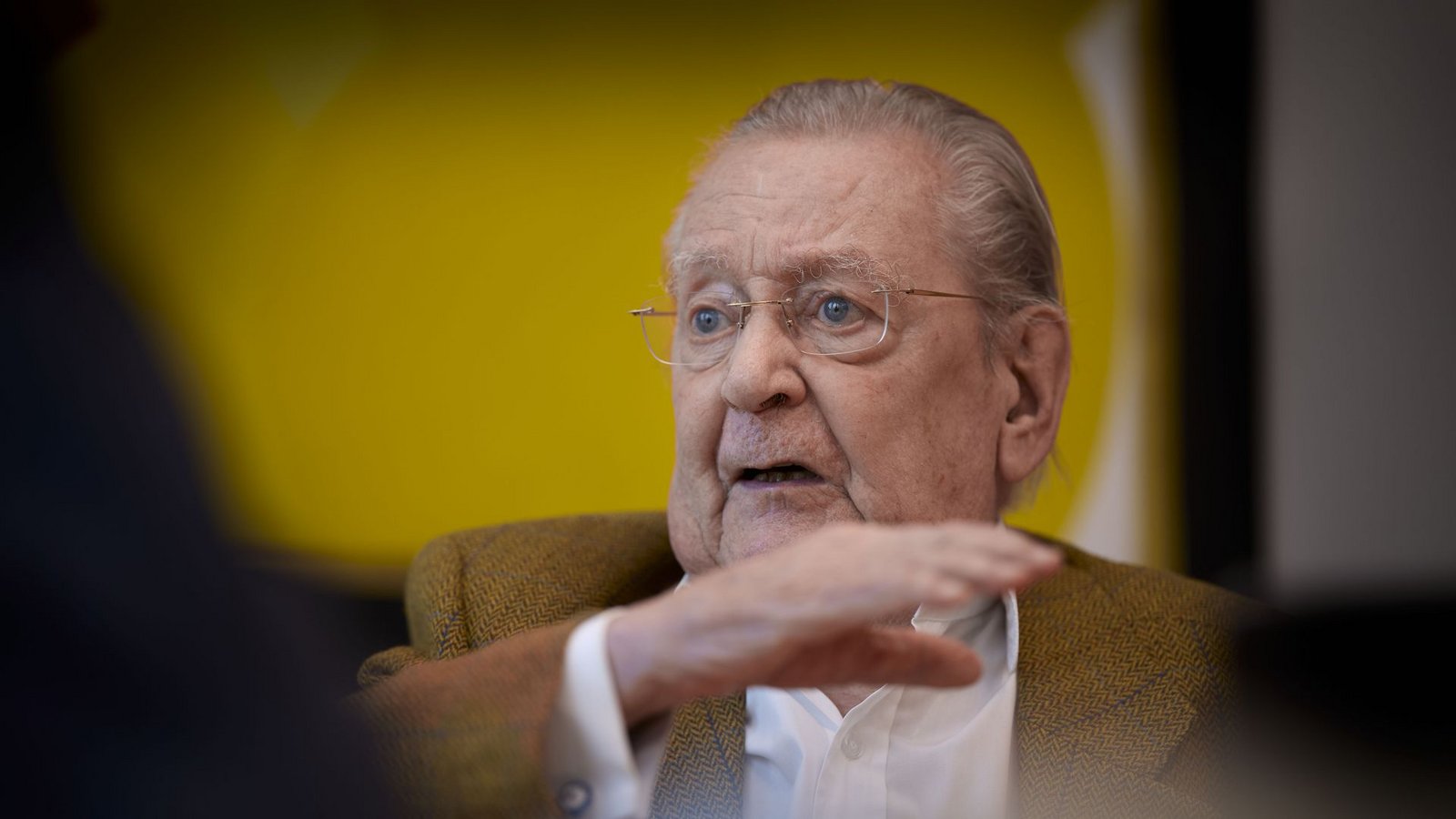 Hans Peter Stihl erinnert sich an die Zeit, in der ihn die RAF mit dem Tode bedrohte.Foto: Gottfried Stoppel/Gottfried Stoppel Hans Peter Stihl erinnert sich an die Zeit, in der ihn die RAF mit dem Tode bedrohte.Foto: Gottfried Stoppel/Gottfried Stoppel
