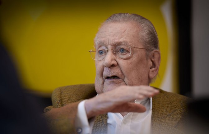 Hans Peter Stihl erinnert sich an die Zeit, in der ihn die RAF mit dem Tode bedrohte.<span class='image-autor'>Foto: Gottfried Stoppel/Gottfried Stoppel</span>