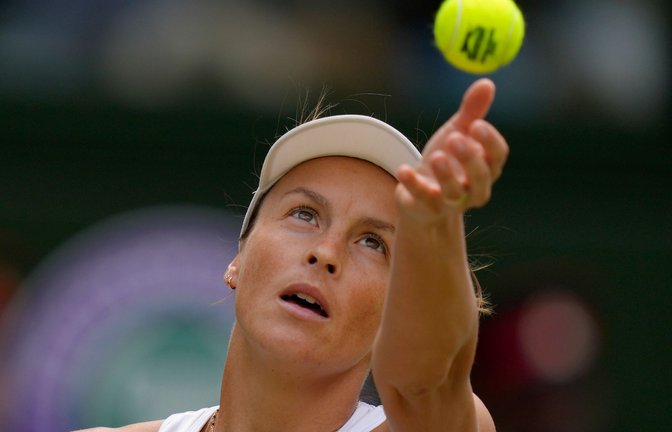 Für Tatjana Maria war im Halbfinale von Wimbledon Schluss.<span class='image-autor'>Foto: Kirsty Wigglesworth/AP/dpa</span>