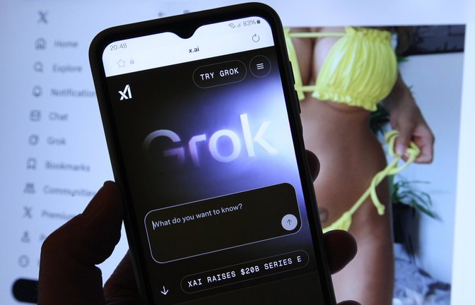 Der Chatbot Grok sorgte mit sexualisierten Bildern Minderjähriger für Empörung.<span class='image-autor'>Foto: IMAGO/Hanno Bode</span>