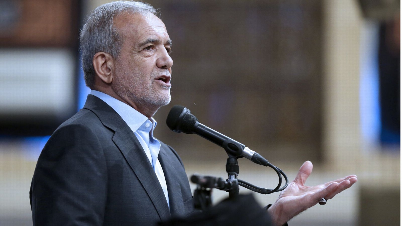 Präsident Massud Peseschkian bei seiner AmtsbestätigungszeremonieFoto: Uncredited/Office of the Iranian/Uncredited Präsident Massud Peseschkian bei seiner AmtsbestätigungszeremonieFoto: Uncredited/Office of the Iranian/Uncredited