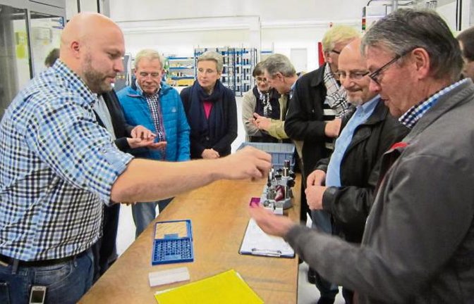 Regionale Betriebe kennenlernen ist das Ziel der Vaihinger Gruppe.  Foto: p