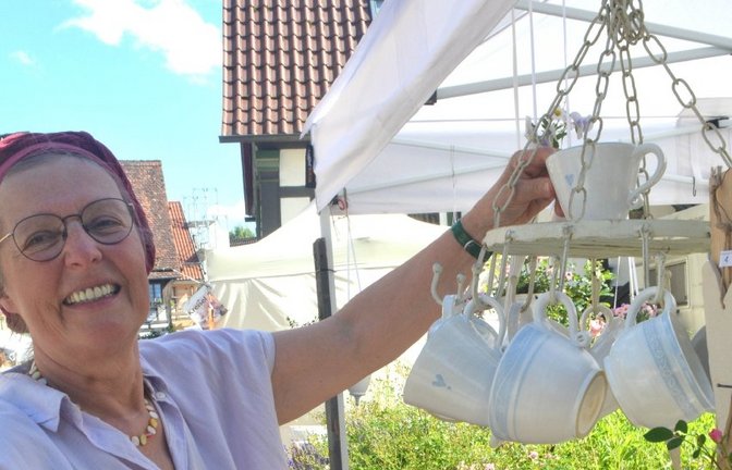 Charlotte Tietz aus Großglattbach.  