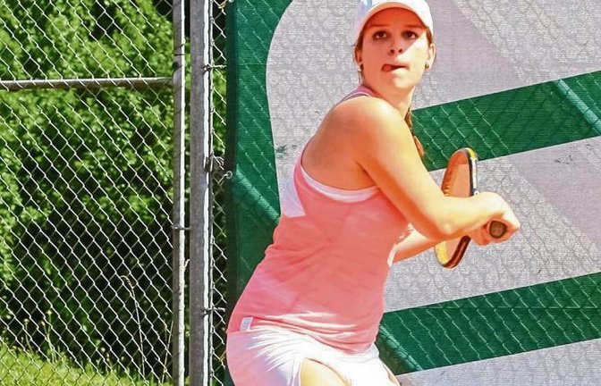 Gespannt, was die neue Tennissaison wohl bringen wird: Theresa Heuberger, Mannschaftsführerin der Oberriexinger Frauen in der Kreisklasse 1 Foto: Simecek