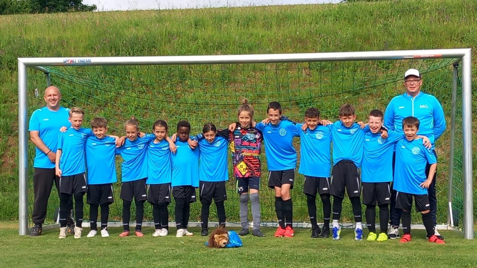 Die E 2 der SG Vaihingen-Süd darf sich Vize-Kreismeister nennen. Foto: priva