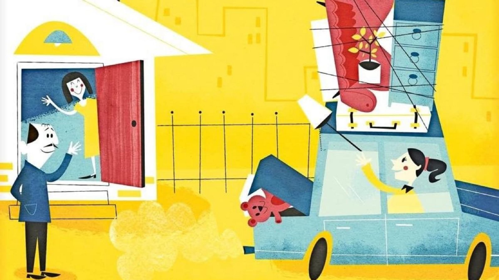 Spätestens wenn die Kinder ausziehen, sollten die Eltern loszulassen gelernt haben. „Für Eltern wie für Kinder ist es einfacher, wenn das Loslassen in kleinen Schritten passiert“ – und zwar rechtzeitig,  sagt Familiencoach Birgit Ertl.Imago/Ikon images
