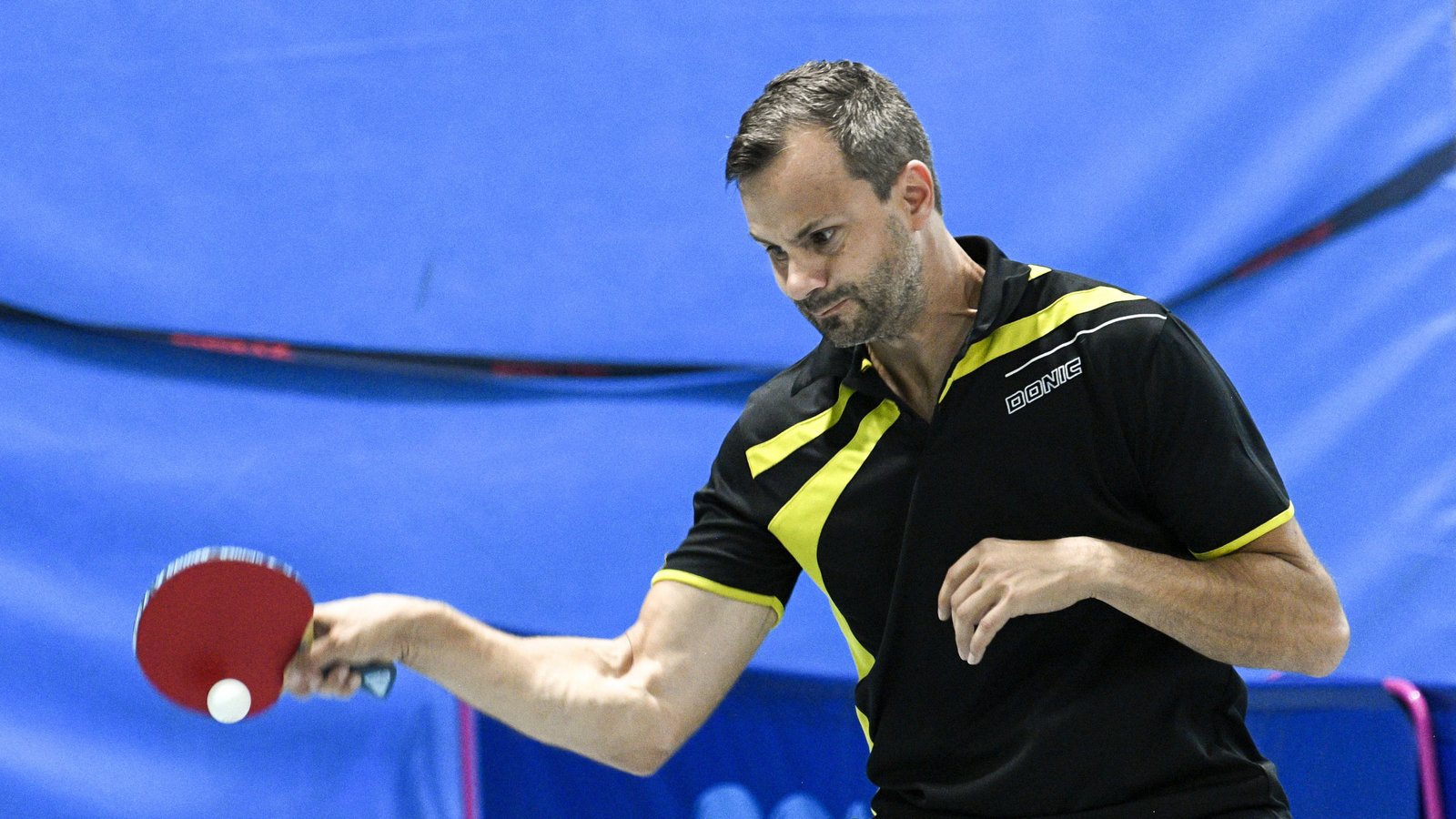Benjamin Falk muss sich mit dem TSV Oberriexingen im Auswärtsspiel beim TSV Schwieberdingen mit 4:9 geschlagen geben. Foto: Archiv/Leitner