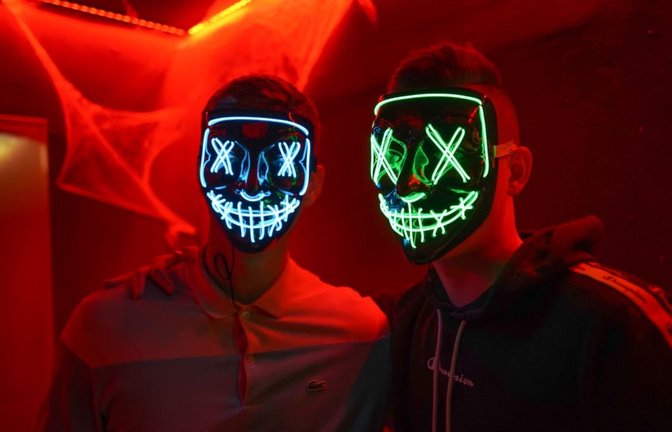 So gestalten Sie ohne großen Aufwand ein Halloween-Kostüm.<span class='image-autor'>Jörg Carstensen/dpa</span>