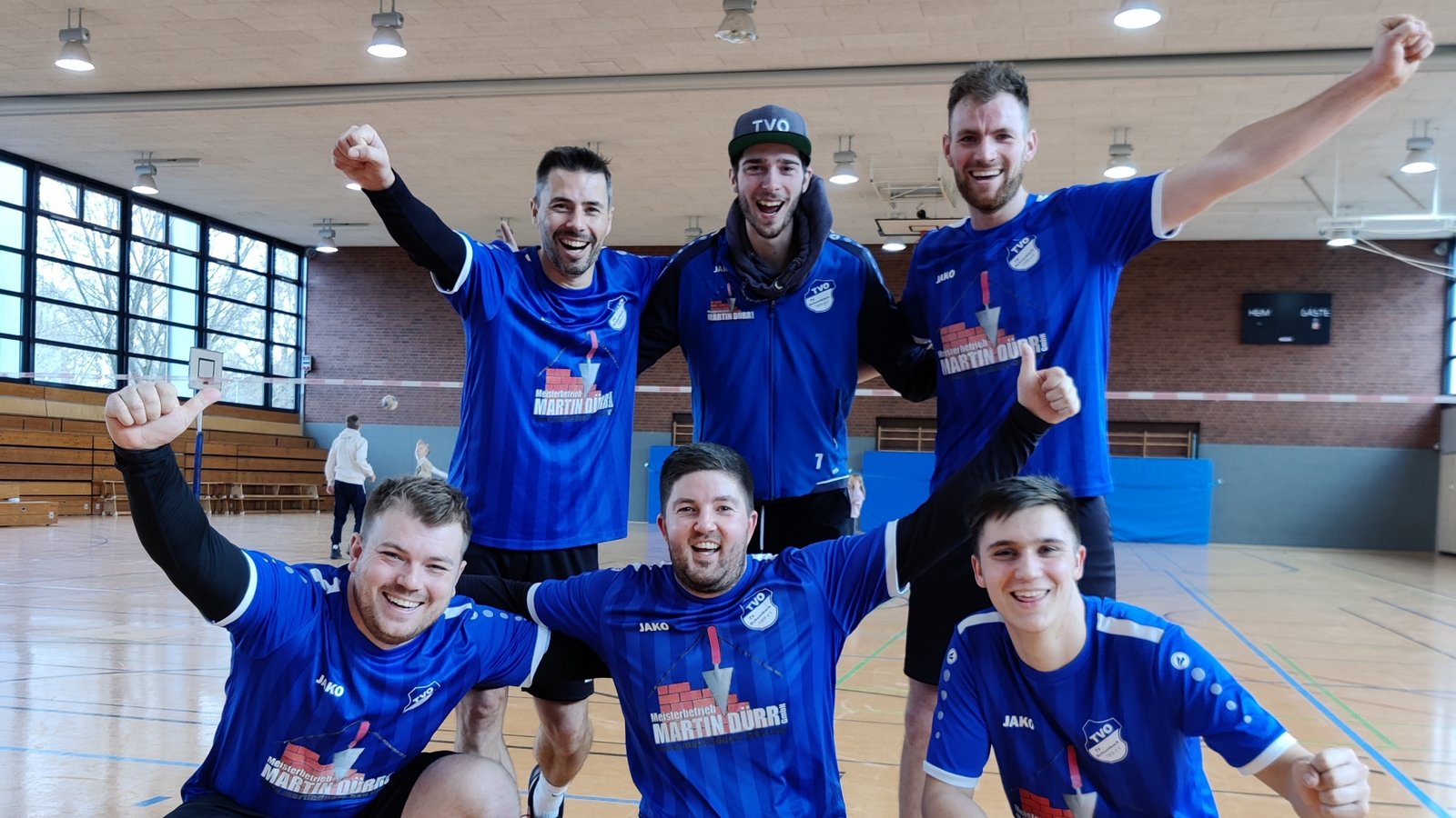 Die Faustballer des TV Ochsenbach landen in der Schwabenliga auf Rang zwei. Foto: privat