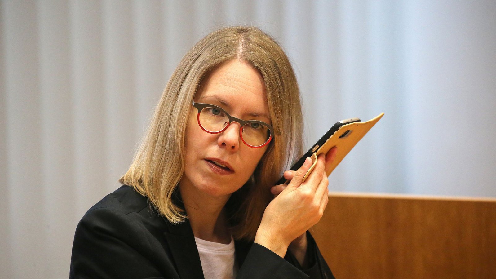 Oberstaatsanwältin Anne Brorhilker wirft hin und kämpft fortan mit Finanzwende gegen Finanzkriminelle.Foto: dpa/Oliver Berg