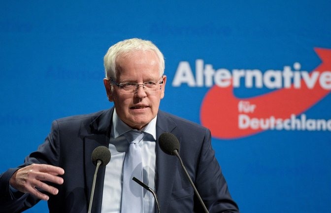 Emil Sänze, AfD-Landes- und Rottweiler Kreischef, ist ungehalten über die Kritik aus dem eigenen Kreisverband.<span class='image-autor'>Foto: dpa/Stefan Puchner</span>