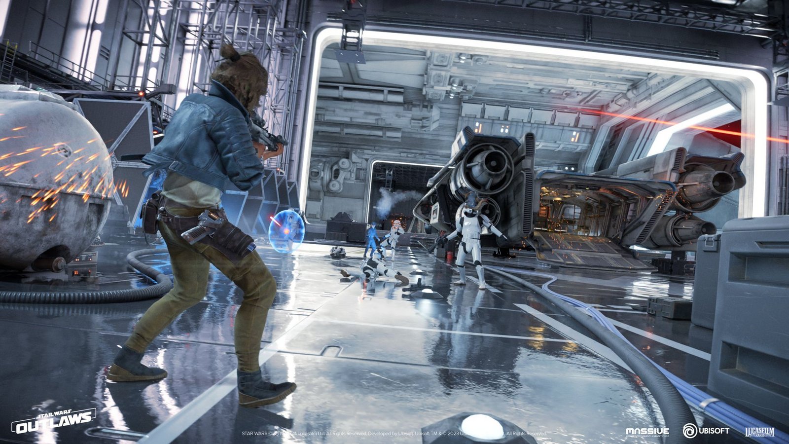 So cool wie Kay Vess (links im Screenshot) war leider keiner der grässlich geschriebenen Charaktere aus der letzten Star-Wars-Serie.Foto: dpa-tmn/Ubisoft Entertainment So cool wie Kay Vess (links im Screenshot) war leider keiner der grässlich geschriebenen Charaktere aus der letzten Star-Wars-Serie.Foto: dpa-tmn/Ubisoft Entertainment