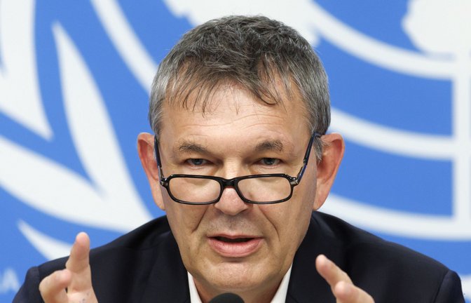 Philippe Lazzarini, Generalkommissar des UN-Hilfswerks für Palästina-Flüchtlinge im Nahen Osten (UNRWA). Israels Wohnungsbauminister  strebt die Entfernung des Hilfswerks aus Israel an (Symbolfoto).<span class='image-autor'>Foto: dpa/Salvatore Di Nolfi</span>