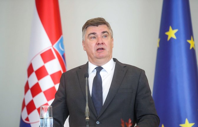 Zoran Milanovic wurde vom Verfassungsgericht ausgebremst (Archivbild).<span class='image-autor'>Foto: IMAGO/PIXSELL</span>