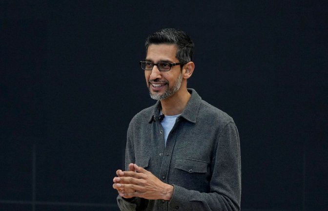 Google-Chef Sundar Pichai hat sich zum Film "Her" geäußert.<span class='image-autor'>Foto: Jeff Chiu/AP/dpa</span>