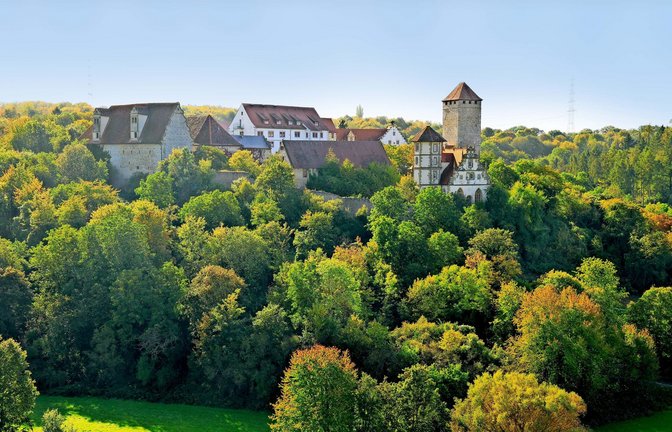 Die gut erhaltene Anlage von Schloss Liebenstein kann besichtigt werden. Foto.<span class='image-autor'>Foto: /Dieter Buck</span>