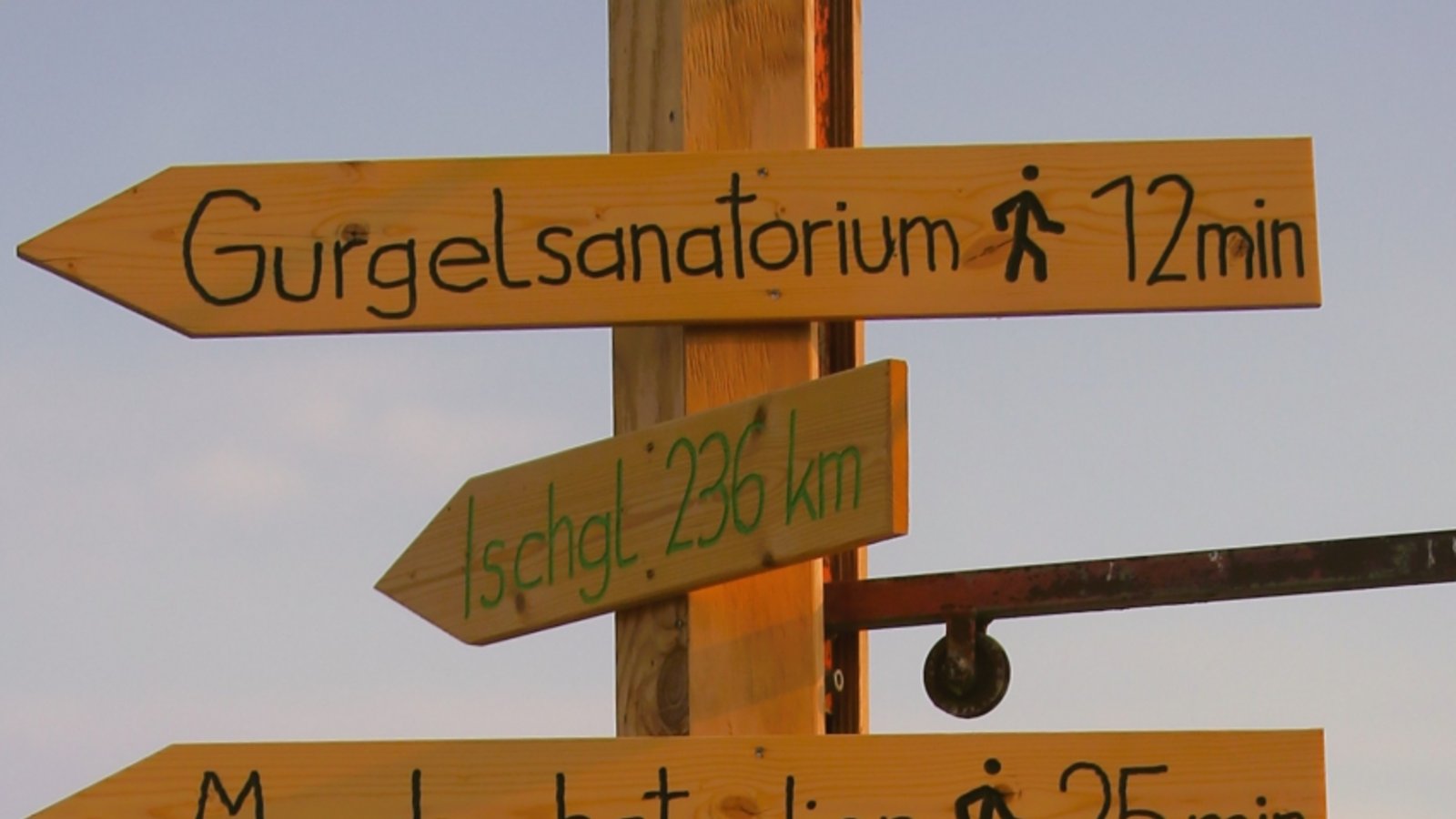 Damit die Besucher den Überblick behalten, ist sogar das Mühlehofloch angeschrieben.