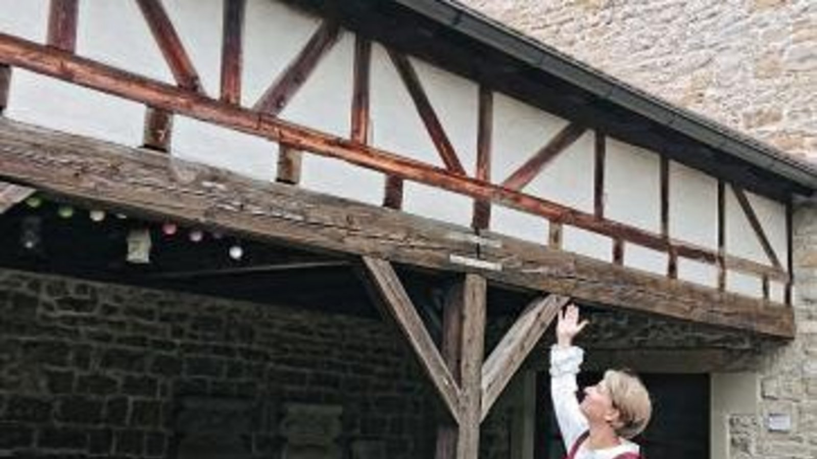 Annelise führt ins Jahr 1693. Eine Anmeldung für die Stadtführung ist erforderlich. Foto: pv