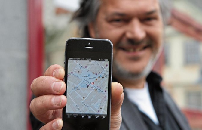 Viele der Daten für die OSM-Karte von Vaihingen hat Carsten Weithöner beigesteuert.  Foto: Banholzer