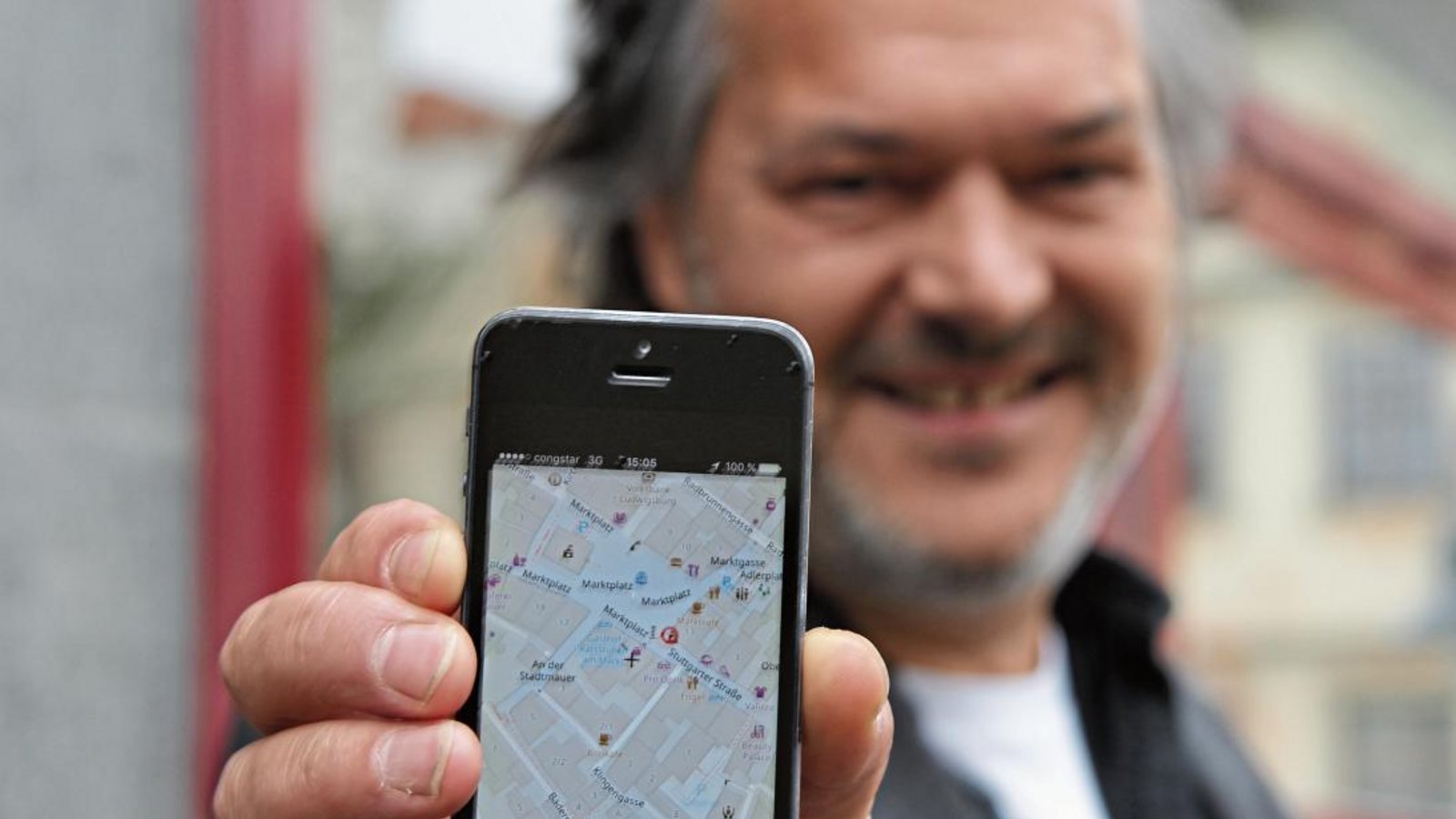 Viele der Daten für die OSM-Karte von Vaihingen hat Carsten Weithöner beigesteuert.  Foto: Banholzer