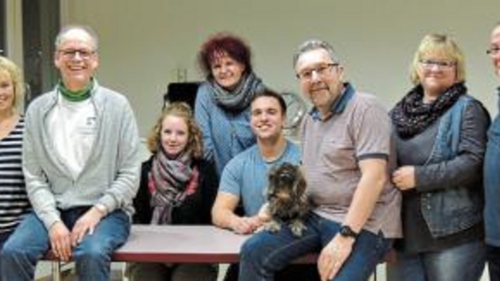 Die Sersheimer Laientheatergruppe. Foto: p Die Sersheimer Laientheatergruppe. Foto: p