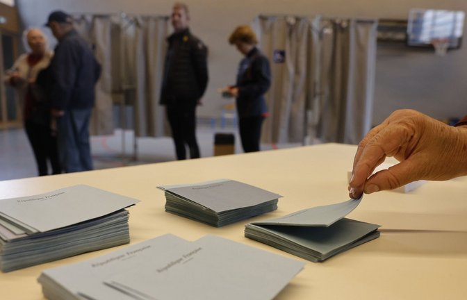 So viele Franzosen wie noch nie seit 1981 gehen in Frankreich wählen. (Symbolbild)<span class='image-autor'>Foto: dpa/Jean-Francois Badias</span>