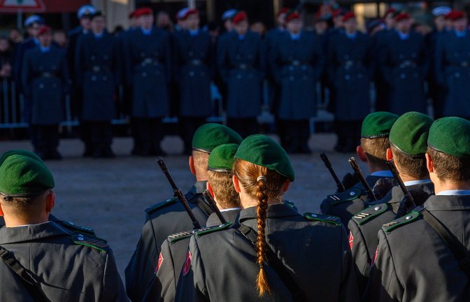 Die Bundeswehr braucht mehr Rekruten.<span class='image-autor'>Foto: dpa/Klaus-Dietmar Gabbert</span>