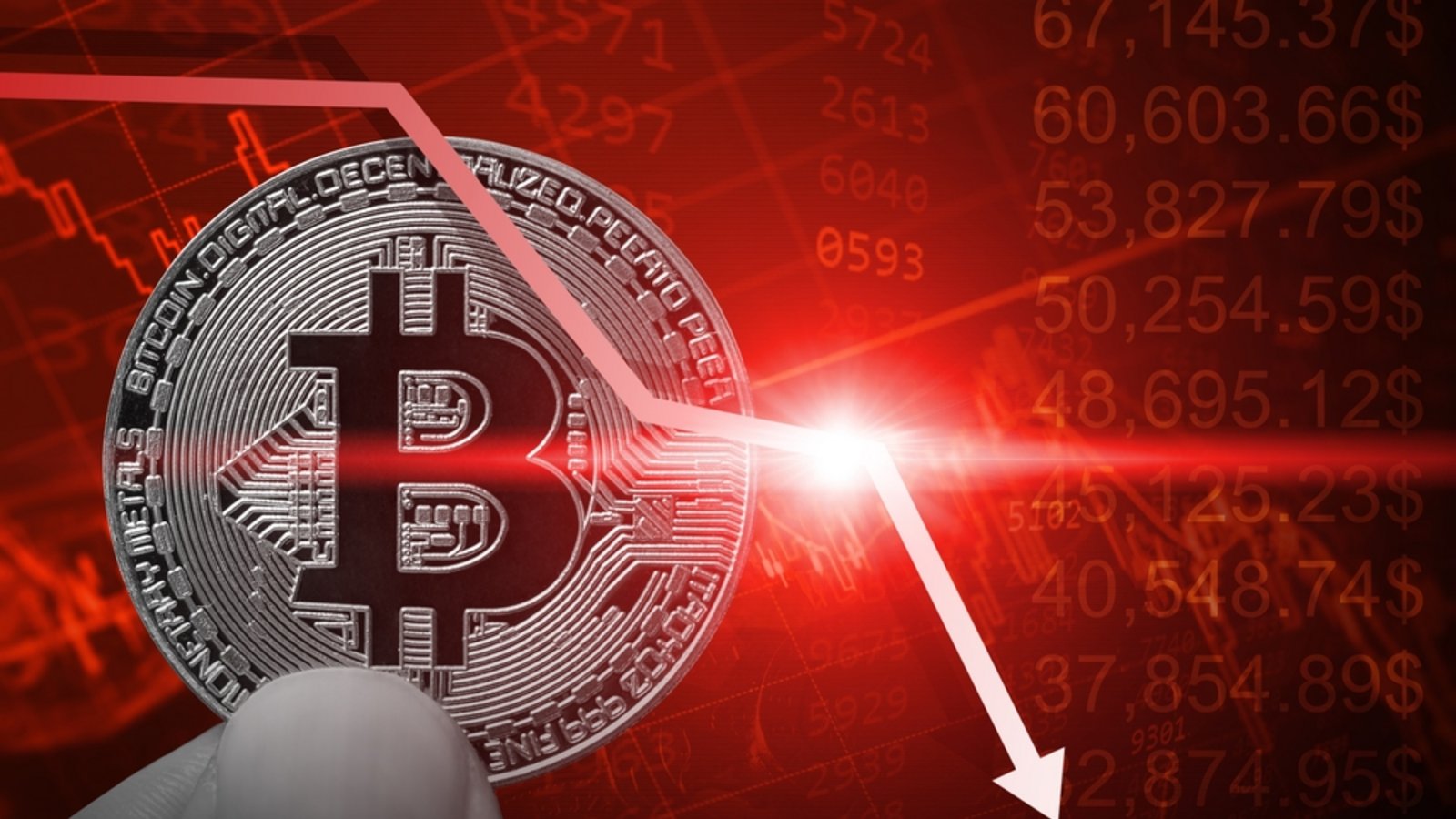 In den letzten 24 Stunden ging es abwärts für den Bitcoin.Foto: Quality Stock Arts / shutterstock.com