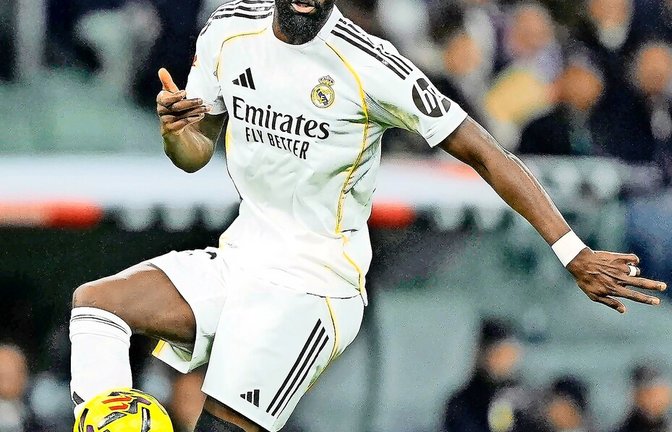 Seit 2022 spielt der Ex-Stuttgarter Antonio Rüdiger bei Real Madrid.<span class='image-autor'>Foto: imago/Taner, Baumann</span>
