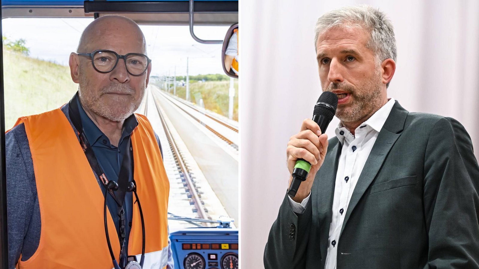 Baden-Württembergs Verkehrsminister Winfried Hermann (Grüne) reagiert bereits am darauffolgenden Tag auf Boris Palmers Brief zur Situation auf der Bahnstrecke von Tübingen nach Stuttgart.Foto: imago/Arnulf Hettrich, imago/Ulmer II