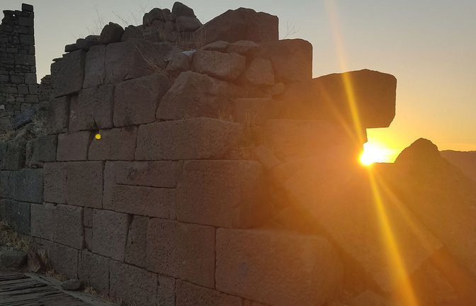 Archäologische Funde wie diese Ruine geben Aufschluss über die Bevölkerung auf der Erde und den Einfluss des Klimas auf ihre Entwicklung vor vielen Jahrhunderten.<span class='image-autor'>Foto: Nicolas Antunes</span>