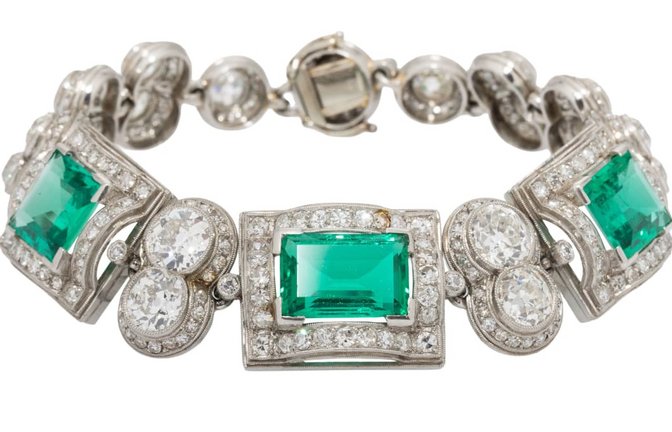 Ein Smaragd-Armband aus dem Privatbesitz der Familie Bosch kommt unter den Hammer.<span class='image-autor'>Eppli</span>