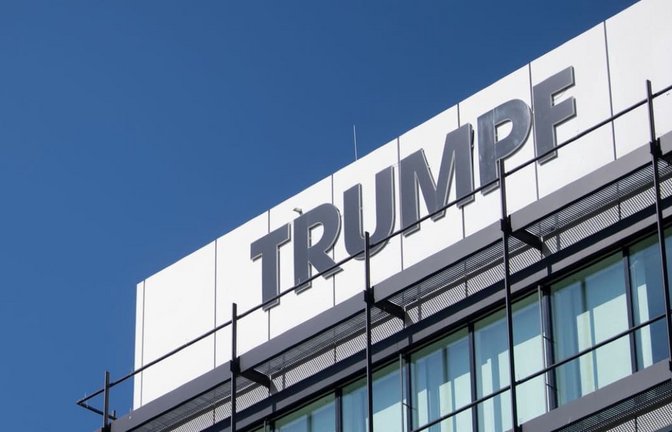 Trumpf: Umsatz minimal gestiegen. (Archivbild)<span class='image-autor'>Marijan Murat/dpa</span>