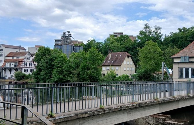 Kein Durchgang: der Häckersteg in Vaihingen. <span class='image-autor'>Foto: pv</span>