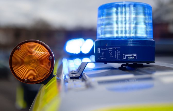 Wegen des ausgebüxten Kängurus war auch die Polizei im Einsatz. (Symbolbild)<span class='image-autor'>Oliver Dietze/dpa</span>