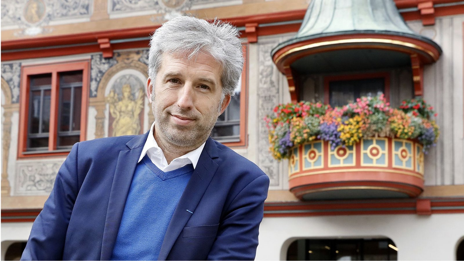 Boris Palmer vor dem Tübinger Rathaus. Der Oberbürgermeister hat sich mit seinen Aussagen zur Migrationspolitik immer wieder Kritik eingefangen.Foto: Horst Haas Boris Palmer vor dem Tübinger Rathaus. Der Oberbürgermeister hat sich mit seinen Aussagen zur Migrationspolitik immer wieder Kritik eingefangen.Foto: Horst Haas