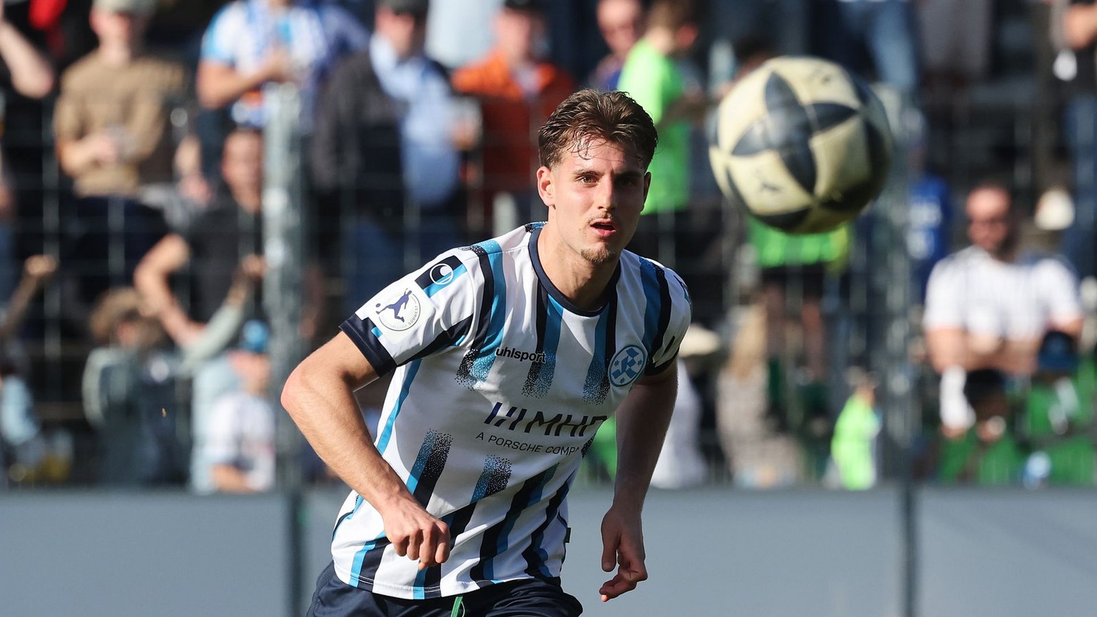 Mario Borac hat den Sprung von der Kickers-Jugend ins Regionalligateam geschafft.Foto: Baumann/Hansi Britsch Mario Borac hat den Sprung von der Kickers-Jugend ins Regionalligateam geschafft.Foto: Baumann/Hansi Britsch